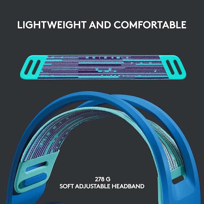 Logitech G733 Lightspeed Wireless Gaming Headset + Litra Beam LX Premium - Image 4