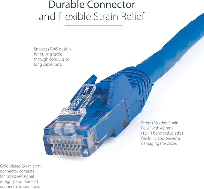 StarTech.com 7 ft. CAT6 Ethernet Cable - Image 3