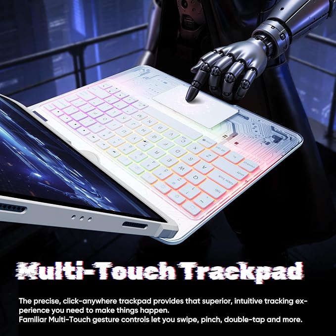 KITONE Transparent Case with Wireless Keyboard only - Image 6
