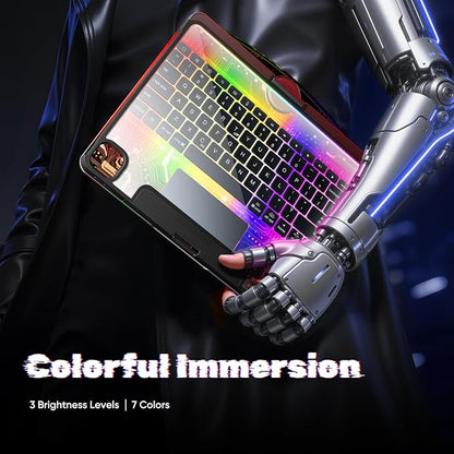 KITONE Transparent Case with Wireless Keyboard only - Image 7