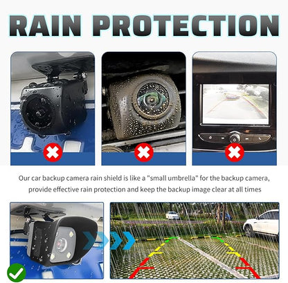 Car Backup Camera Rain Shield Silicone, Backup Camera - Image 3