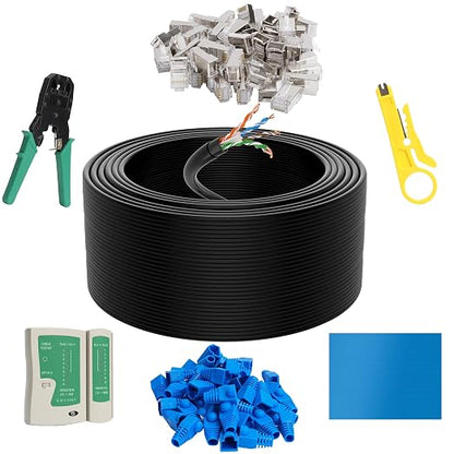 Cat6 Outdoor Ethernet Cable 300 FT by Conable