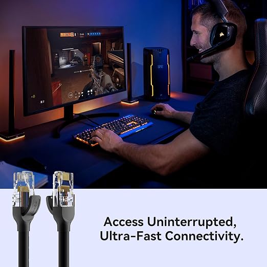 BENFEI Cat 6 Ethernet Cable 10ft, 250MHz 10Gbps Network Cable, RJ45 LAN Cable - Image 8