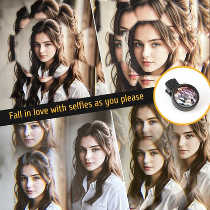 Kaleidoscope Prism Lens for iPhone & Android – Clip-On Multi Refraction Filter - Image 3
