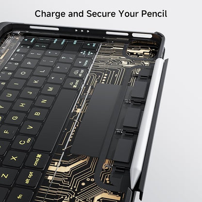 iPad Keyboard Case for iPad 10th Gen & 11th, Magic Wireless Keyboard - Image 8