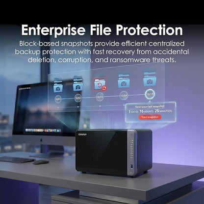 QNAP TS-632X-4G-US 6 Bay 10GbE Desktop NAS - Image 5