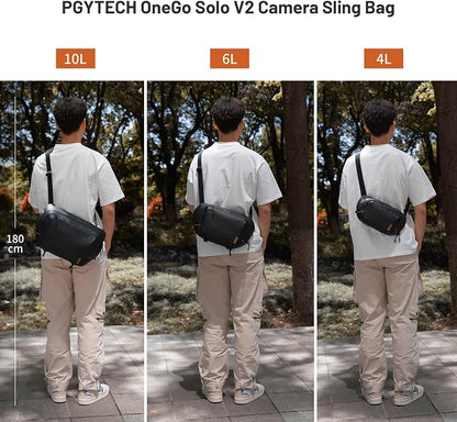 PGYTECH OneGo Solo V2 Camera Sling Bag, 4L Camera Chest Bag Crossbody Fanny Pack - Image 9