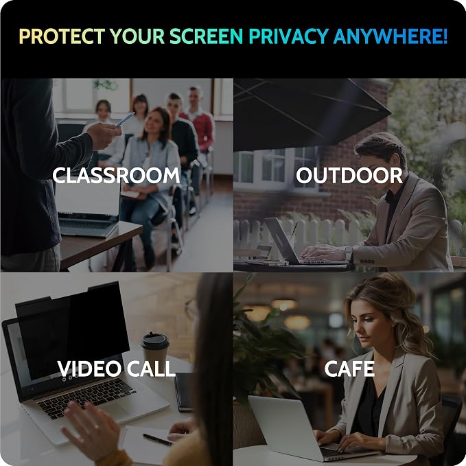 Magnetic Laptop Privacy Screen 16 inch - Image 8