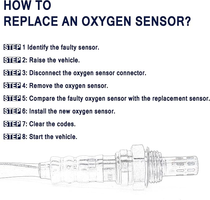 HiSport Oxygen Sensor Heated O2 Sensor, 4-Wire Air Fuel Ratio Sensor Compatible - Image 5