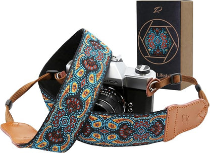 Padwa Lifestyle Mystic Blue Camera Strap by PadwaLifestyleCameraStrap
