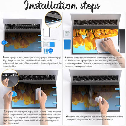 Nano Laptop Privacy Screen 14 Inch 16:10, No Glue Computer Monitor Privacy - Image 9