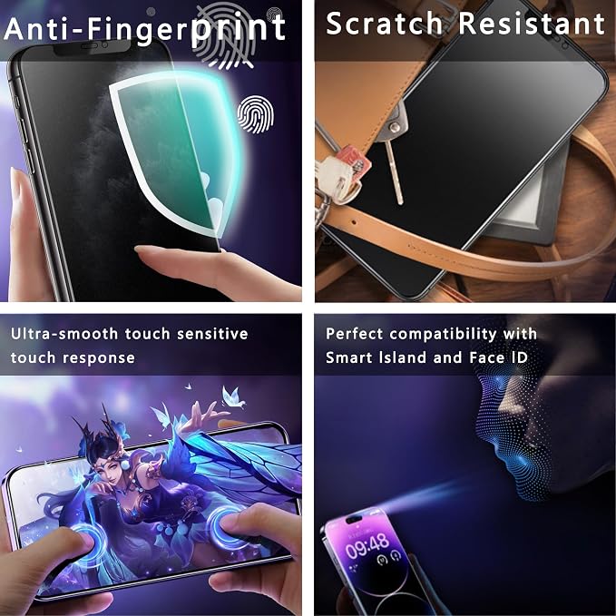 2 Pack Matte Privacy Screen Protector - Image 7