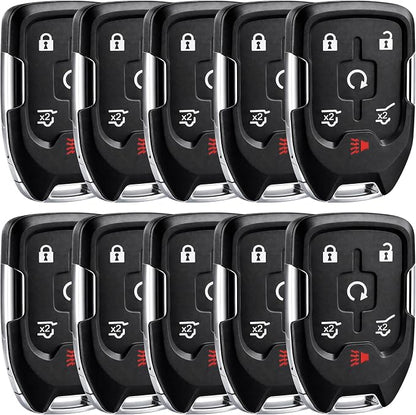 10X Smart Key Fob Replacement for 2015-2020 Chevy Suburban Tahoe GMC Yukon by USAREMOTE