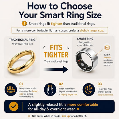 Smart Ring Health & Fitness Tracker - Image 3