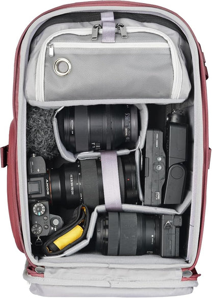 VANGUARD VEO Metro B20L Camera & Everyday Backpack – Fits 70–200mm Attached - Image 4