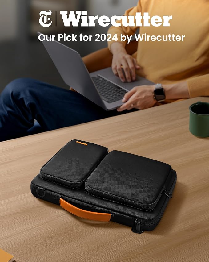 tomtoc 360° Protective Laptop Shoulder Bag - Image 2