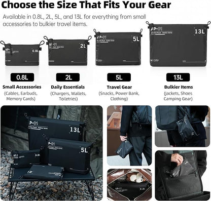 AMBITFUL AP-01 Water-Resistant Organizer Pouch, Ultra-Light Travel Storage Bag - Image 6
