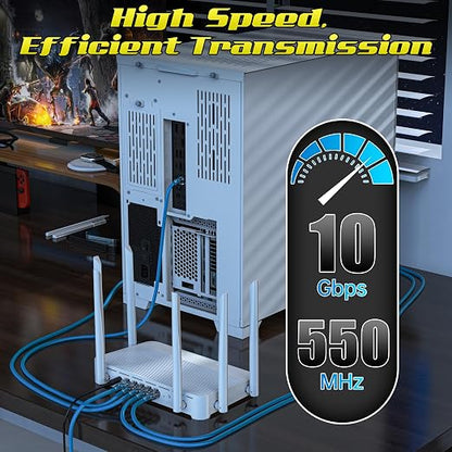 1 Foot Cat6 Patch Cables, Solid Pure Copper Patch Cord, Cat 6 Ethernet Cable - Image 4