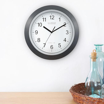 La Crosse Technology WT-3129B 12 Inch Atomic Analog Wall Clock - Image 3