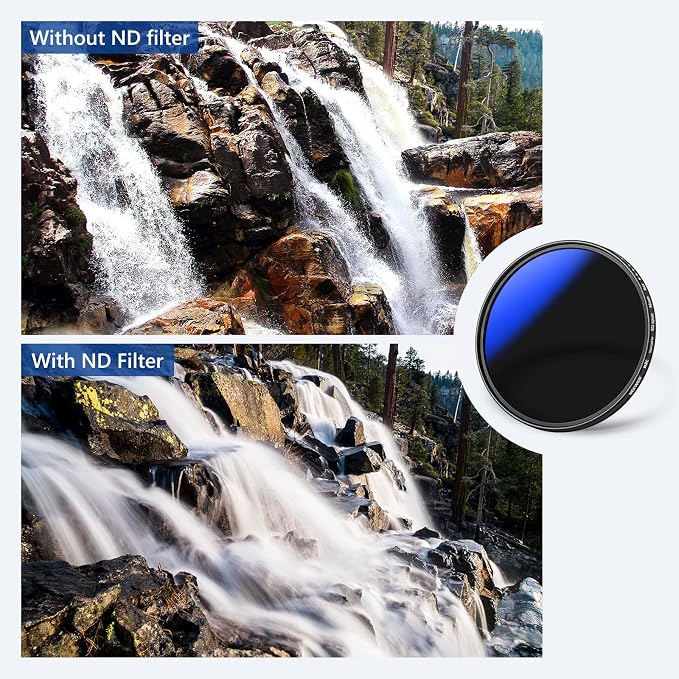 NEEWER 46mm Variable ND Filter ND2-ND400, Neutral Density Filter, Water and - Image 8