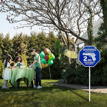 Protected by 2nd Amendment Security Sign - Image 7