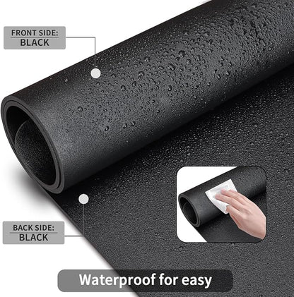KINGFOM Desk Pad Office Desktop Protecter, PU Leather Desk Mat Blotters - Image 4