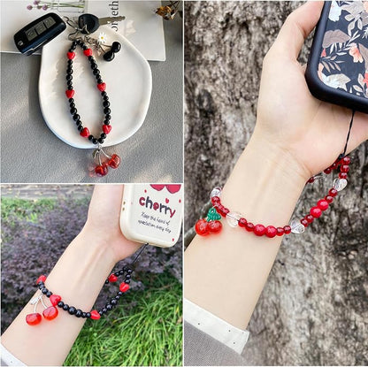 Phone Charm Strap Cute Phone Lanyard Wrist Strap Bracelet Accessories - Image 5