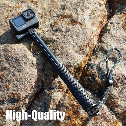SOONSUN 45'' Waterproof Selfie Stick Extendable Monopod Hand Grip Aluminum - Image 7