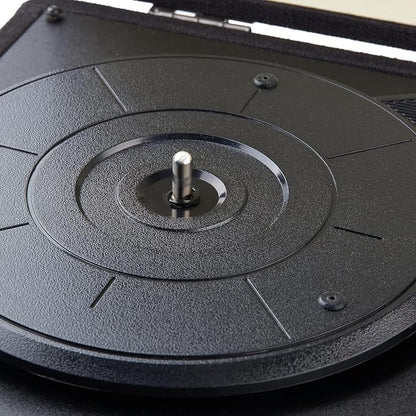 Amazon Basics Portable Suitcase Vinyl Turntable Record Player - Image 7