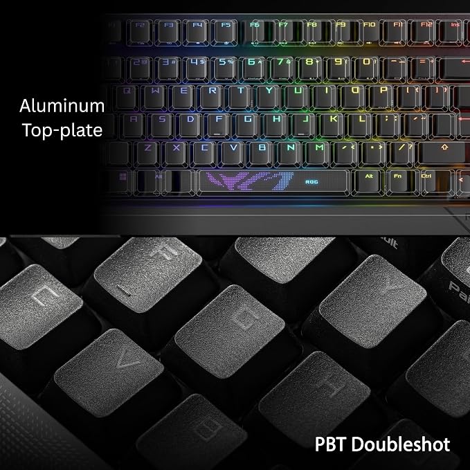 ASUS ROG Strix Scope II 96 Wireless Gaming Keyboard, Tri-Mode Connection - Image 6