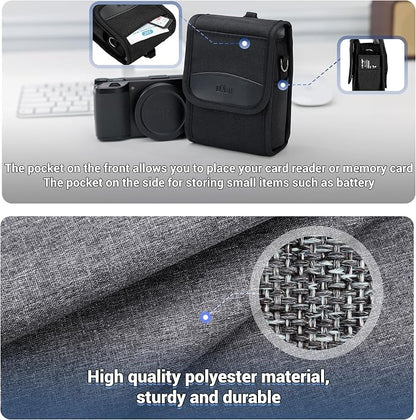 KIWIFOTOS Compact Camera Case for Lumix ZS99 ZS300 Sony RX100 VI ZV-1 II ZV-1F - Image 4