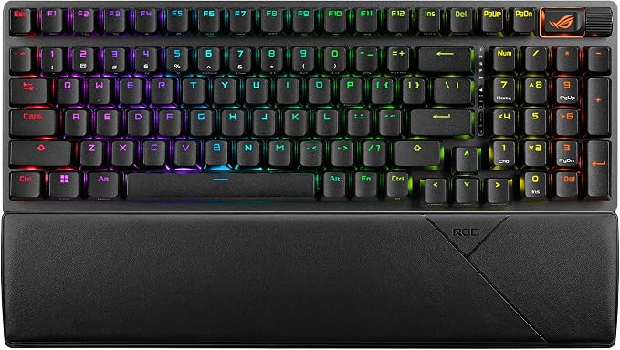 ASUS ROG Strix Scope II 96 Wireless Gaming Keyboard, Tri-Mode Connection by ASUS