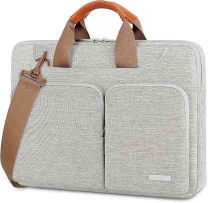 Lacdo 360° Protective Laptop Shoulder Bag, 16 inch Laptop Bag by Lacdo