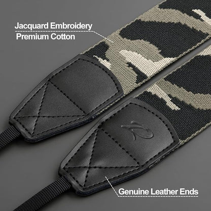 Padwa Lifestyle Camouflage Camera Strap - Image 2